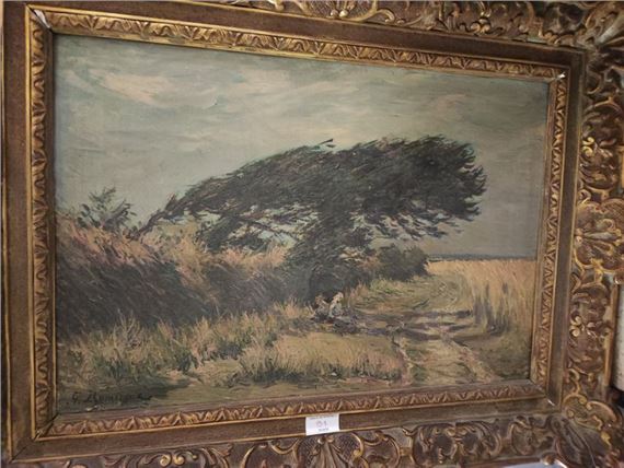 Storm in the fields - Gastone Domergue