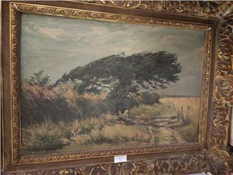 Storm in the fields - Gastone Domergue