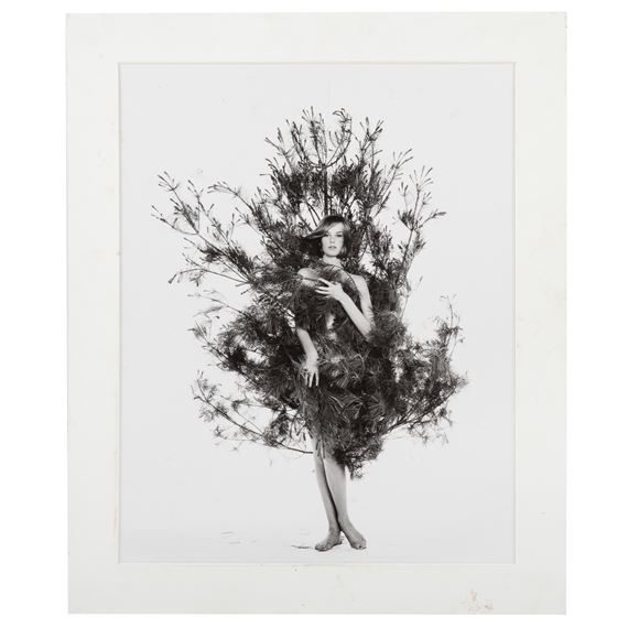 Nena in Fir Tree by William Helburn
