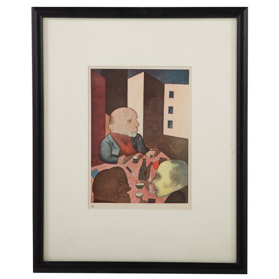 Der Mensch ist Gut by George Grosz, 1921