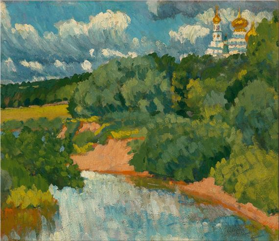 New Jerusalem by Petr Ivanovich Kelin, 1918