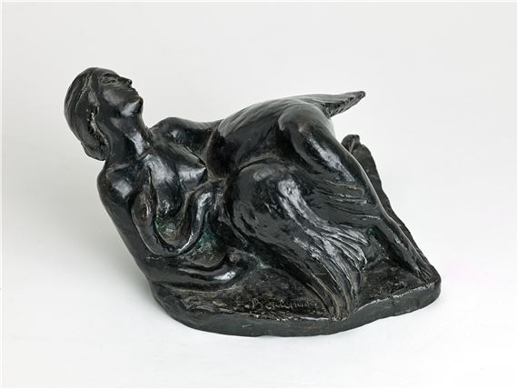 Leda and the Swan by Vladimir Aleksandrovich Beklemishev