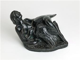 Leda and the Swan - Vladimir Aleksandrovich Beklemishev