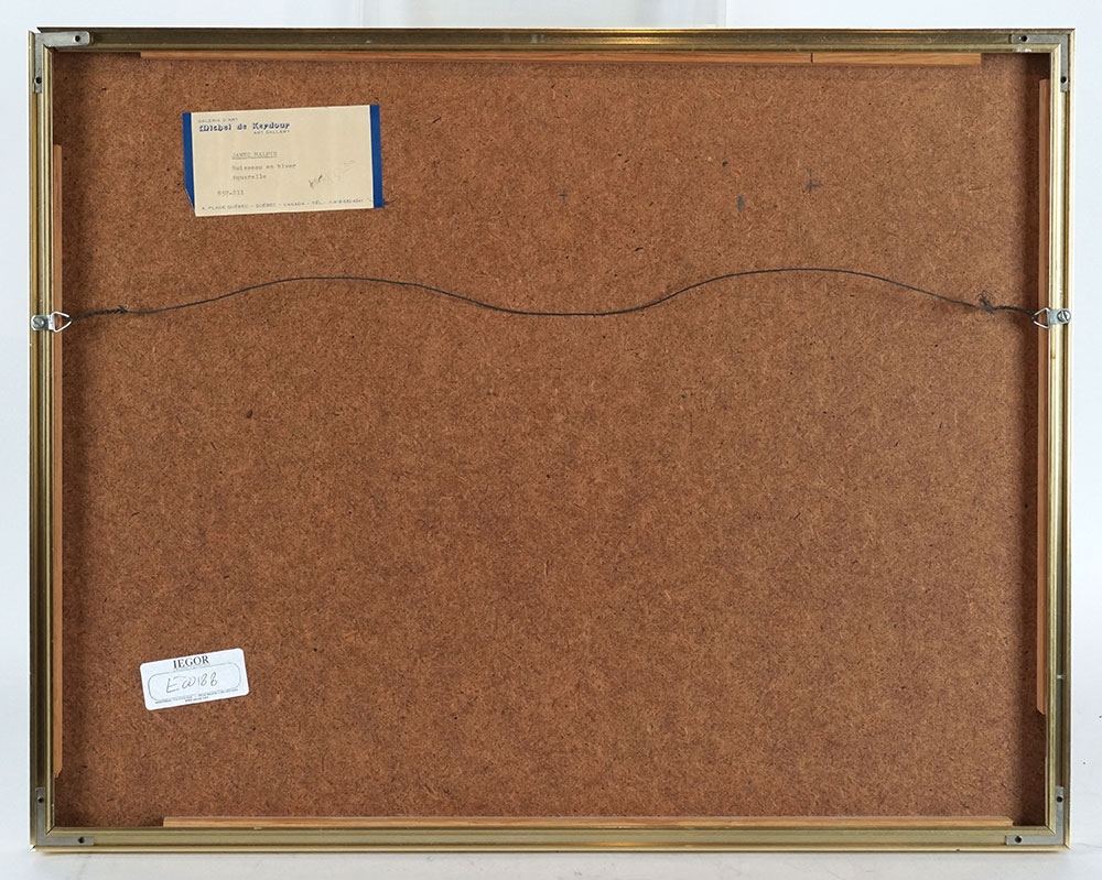 James Halpin Ruisseau en hiver MutualArt