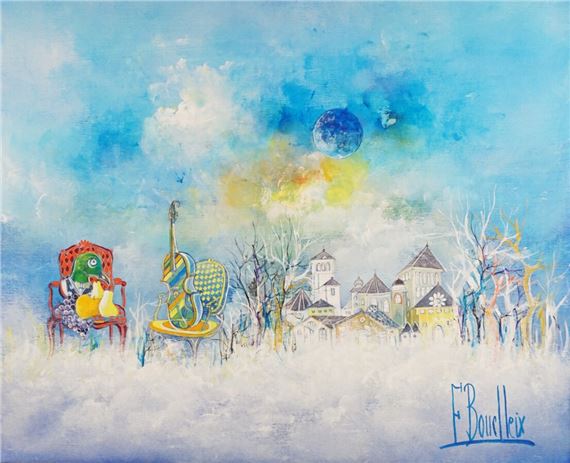 Rêve sur le neige by François Boucheix, 2004