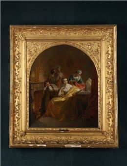 The preparations for the ball. - Dominique Antoine Jean Baptiste Magaud