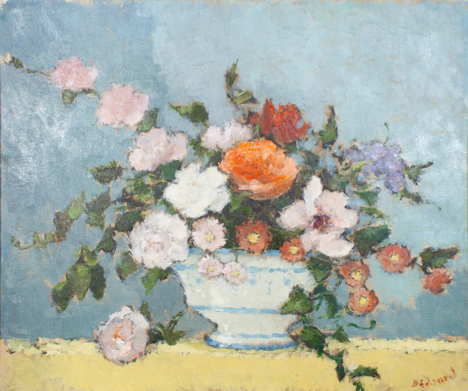 Dietz Edzard | Still Life of a Flower Filled Vase | MutualArt