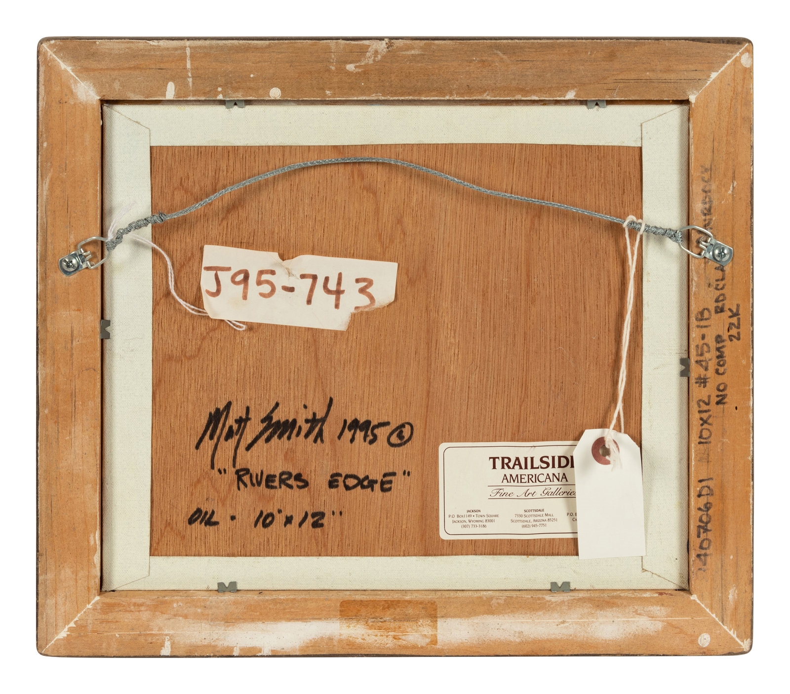 Matt Read Smith | Rivers Edge | MutualArt