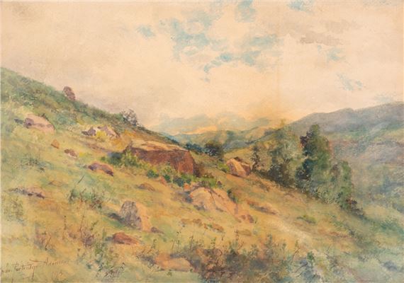Charles Partridge Adams | Landscape (1893) | MutualArt