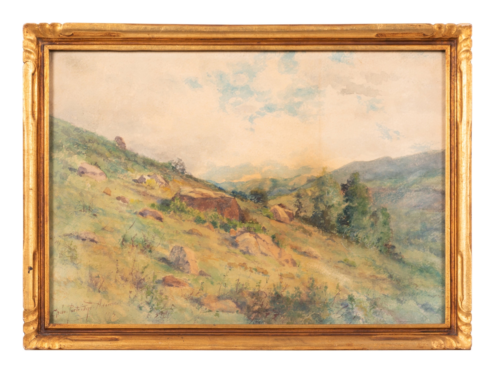 Charles Partridge Adams | Landscape (1893) | MutualArt