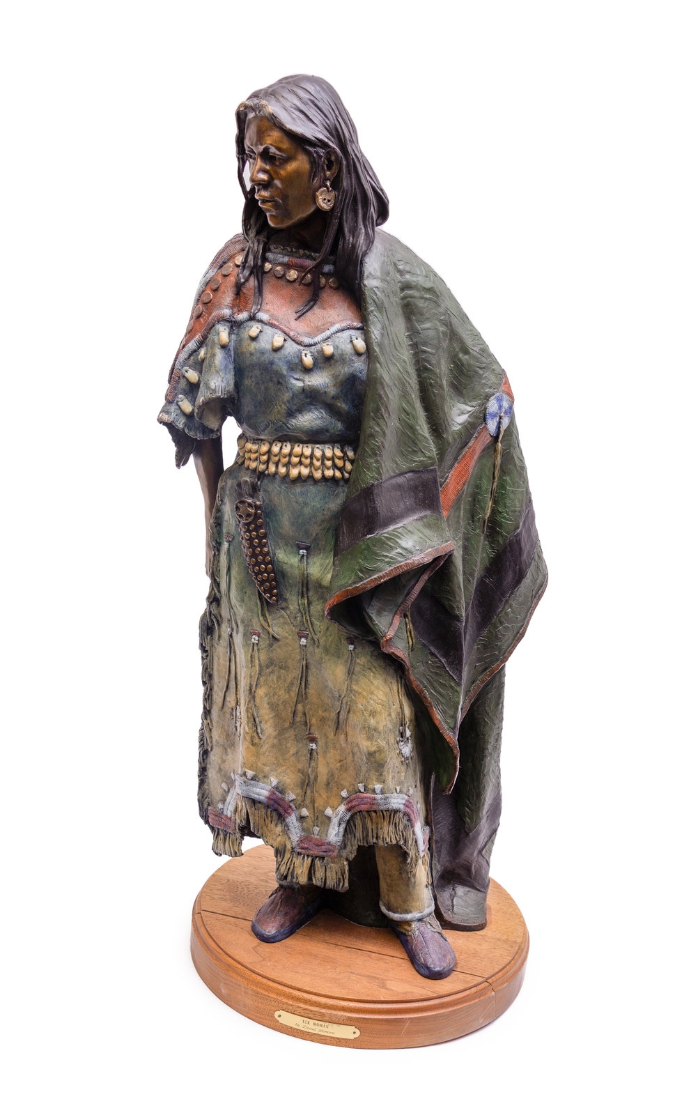 David Lemon Elk Woman MutualArt