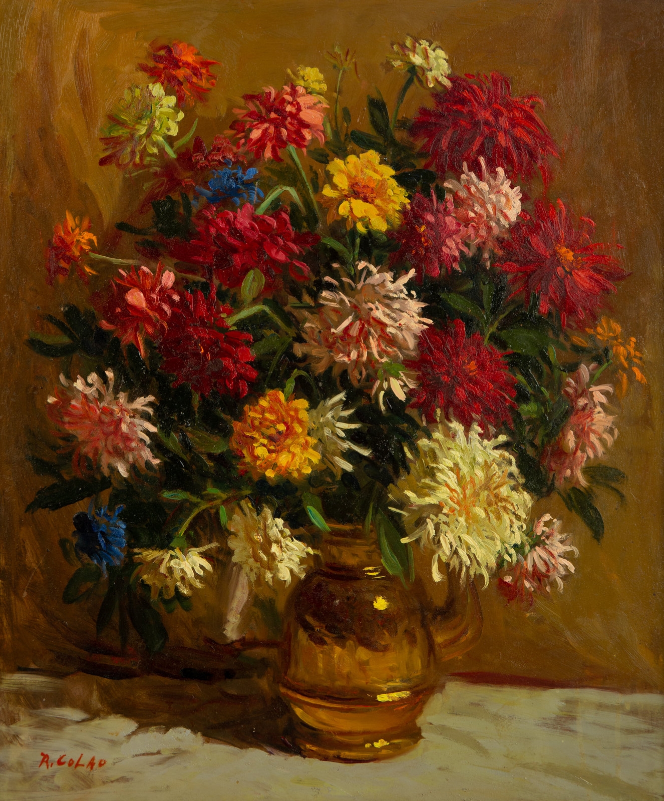 Rudolph Colao | Still life of Flowers | MutualArt