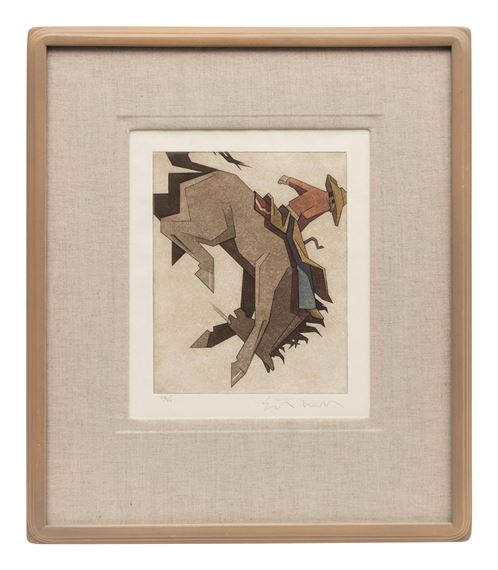 Ed Mell | Bronc Rider | MutualArt