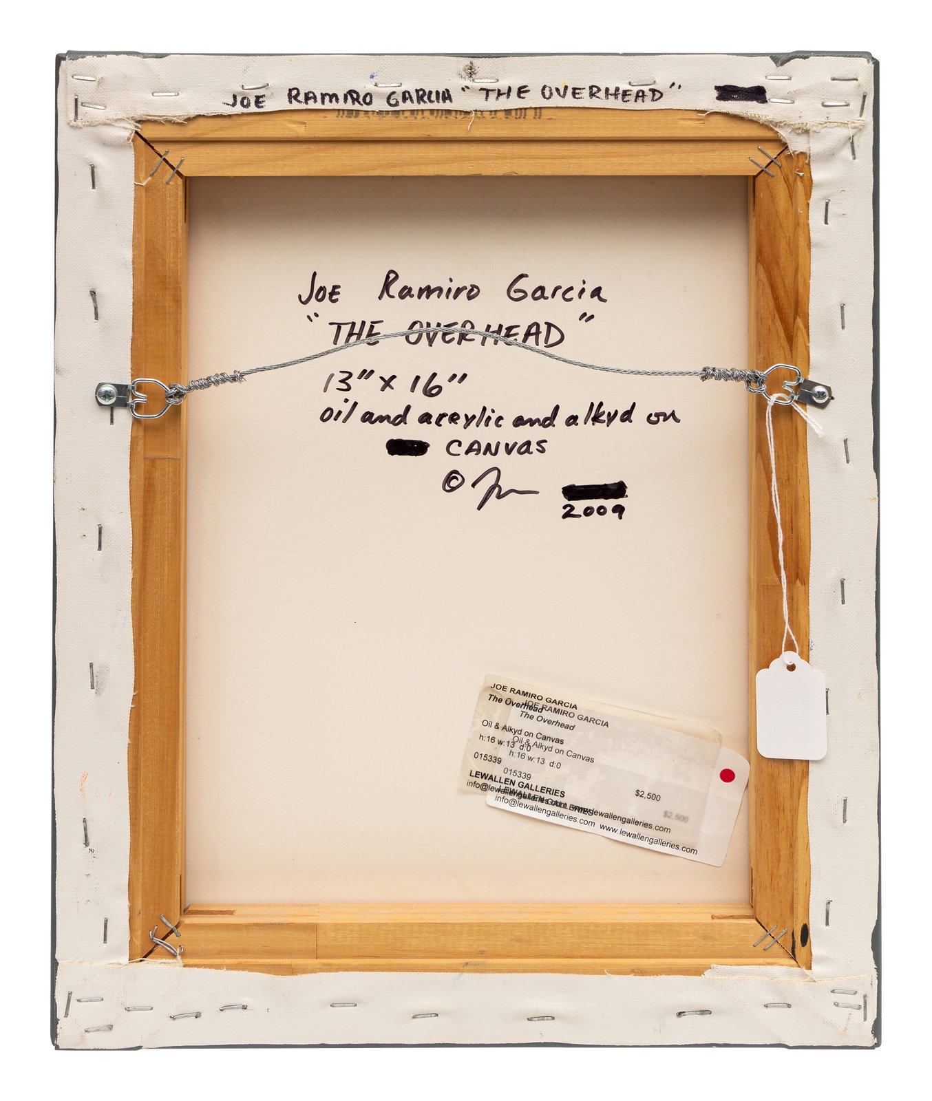 Joe Ramiro Garcia | The Overhead (2009) | MutualArt