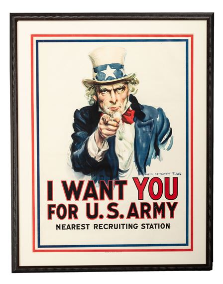 [WORLD WAR I]. FLAGG by James Montgomery Flagg, 1917