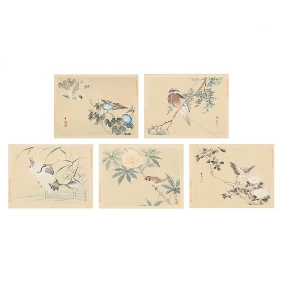 Matsumura Keibun Bird and Flower Prints MutualArt
