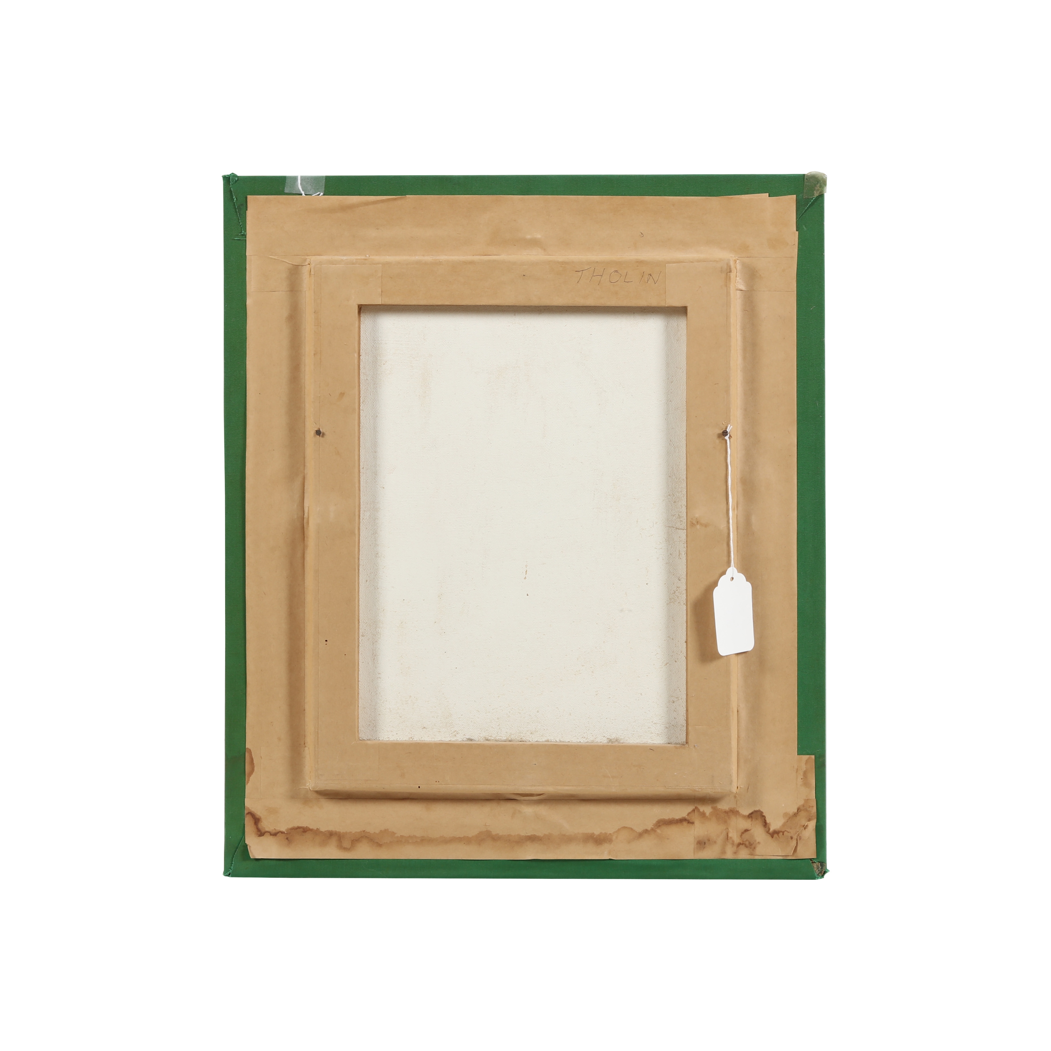 Artwork by M.L. Poum Malakoul, Thai Water Village Scene, Made of Oil on canvas