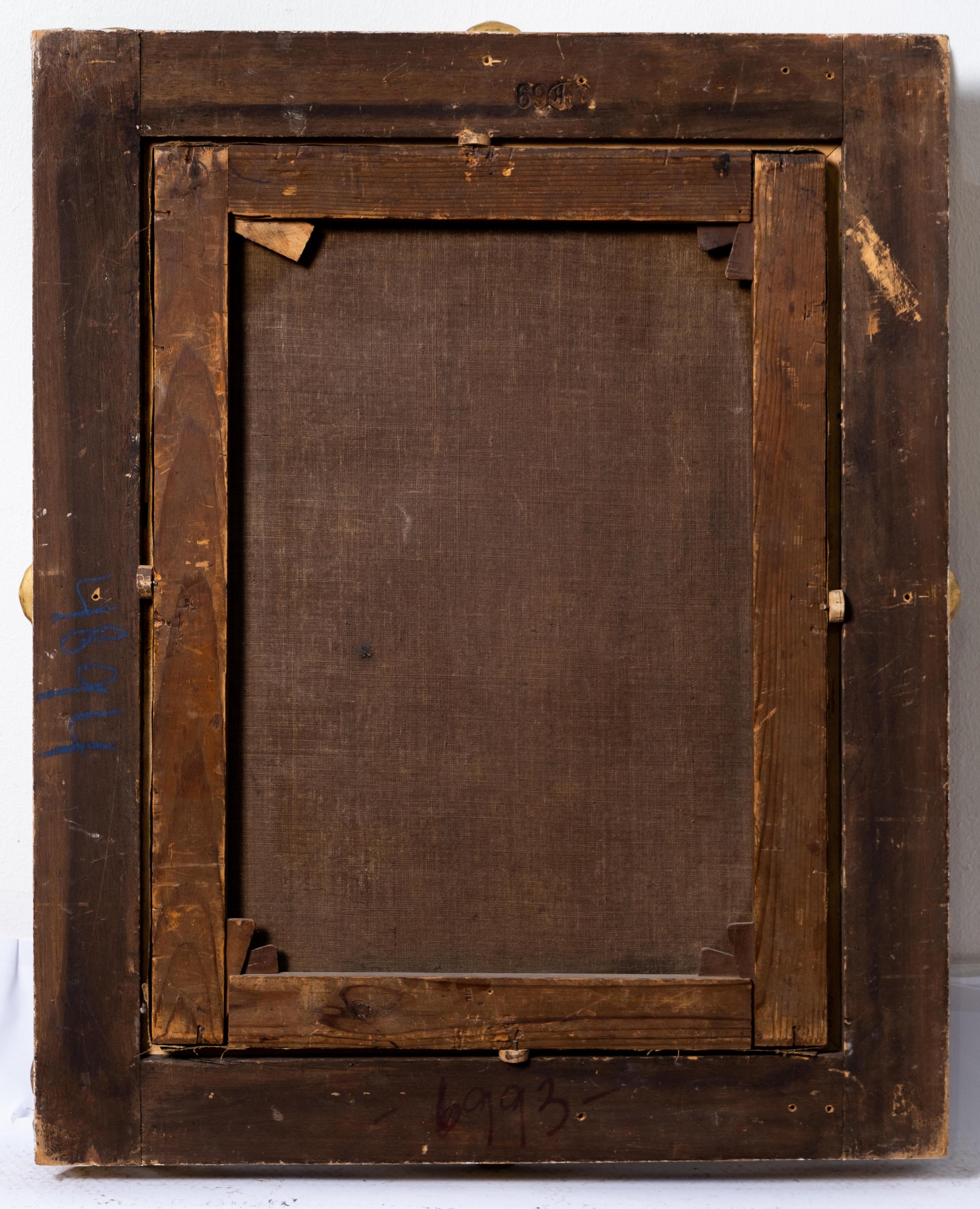 Artwork by Friedrike Meinert, A still life with grapes, oak leaves, oranges and a dragon fly, Made of oil on canvas