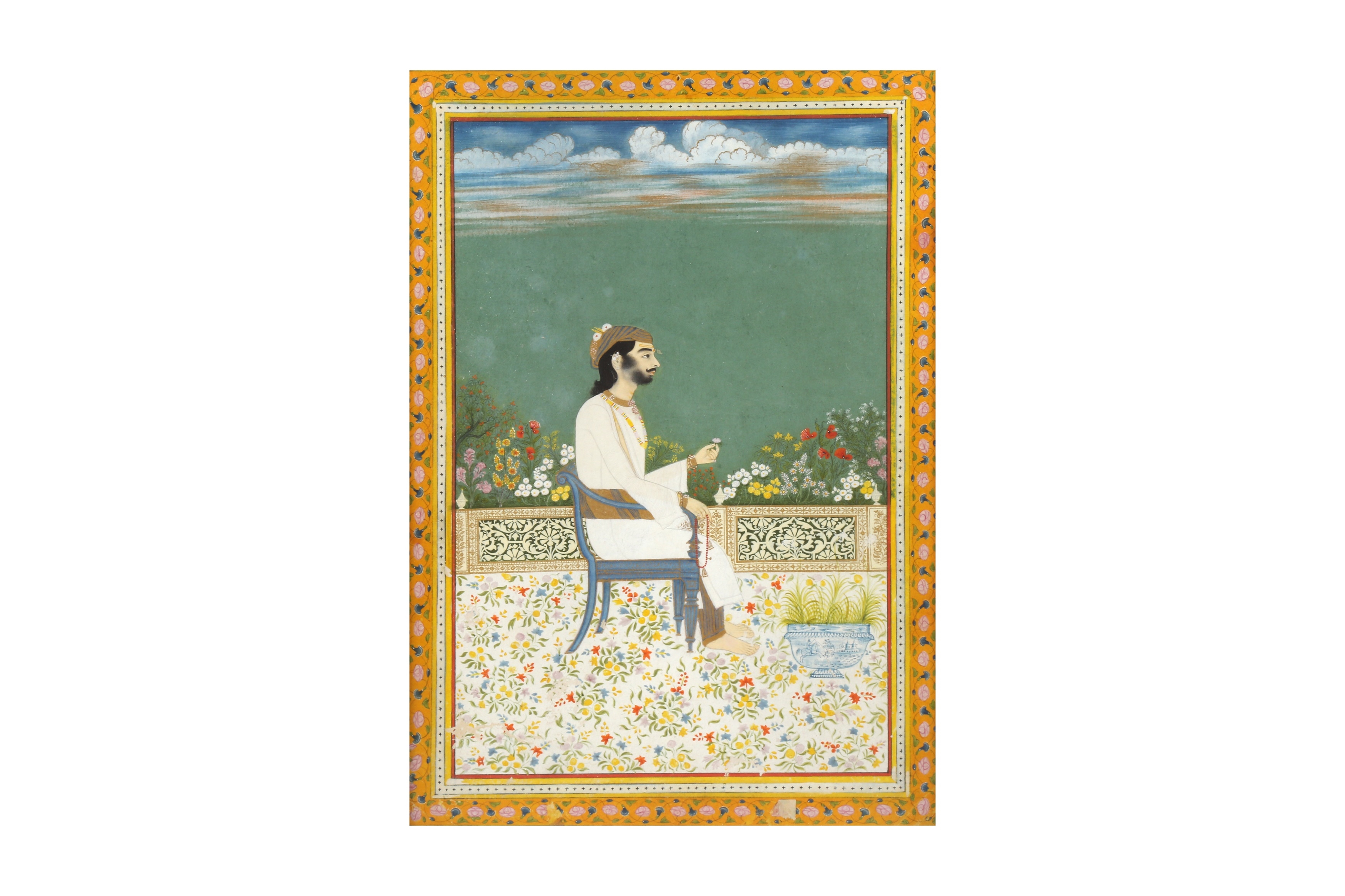 Indian School, 18th Century | the vertical composition portraying a ...