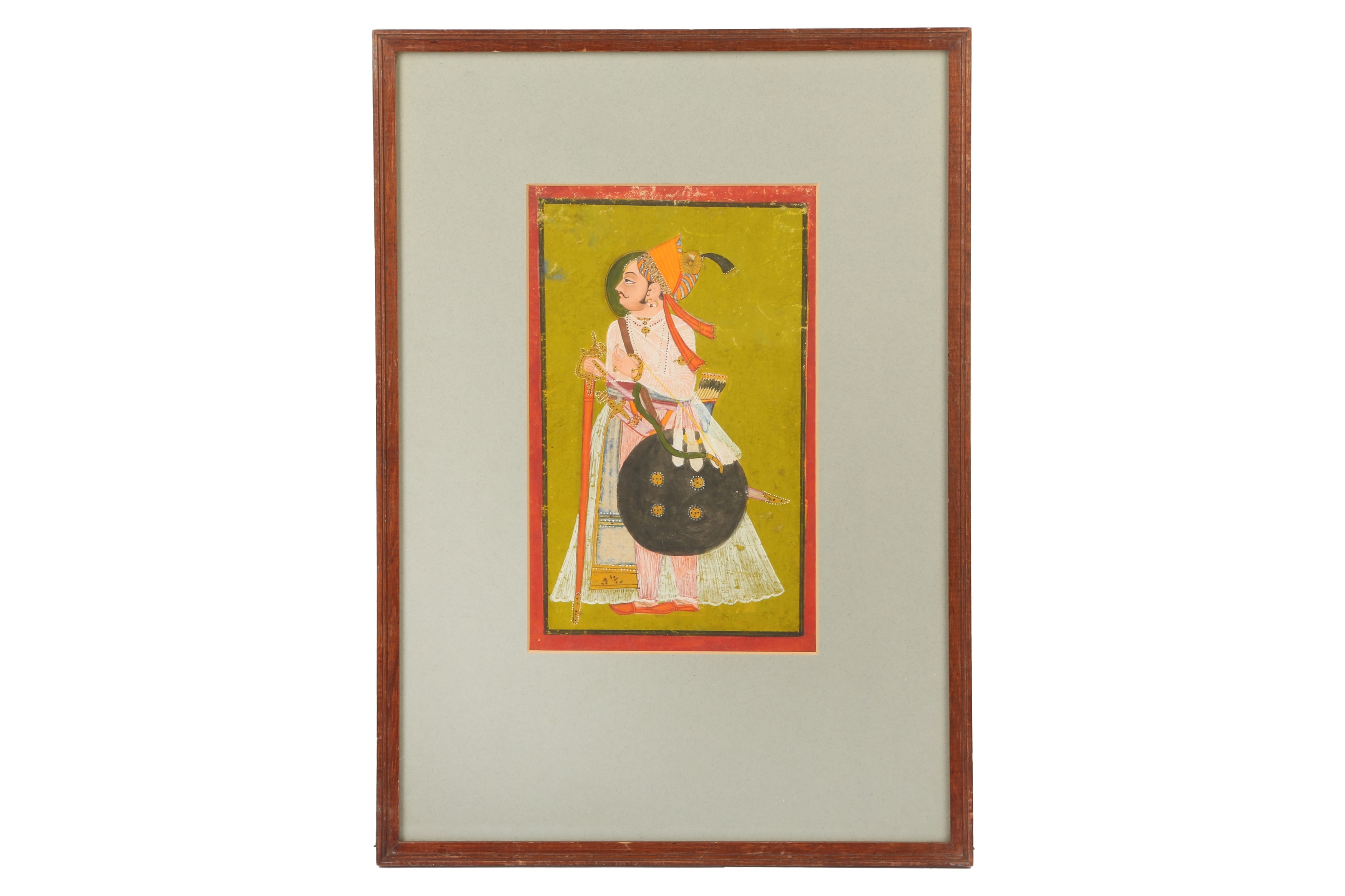 Northern Indian School, 19th Century | the vertical composition ...