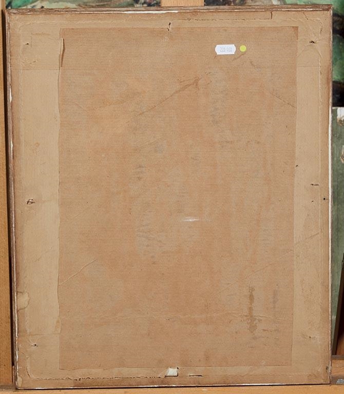 Artwork by Madeleine Thery-vanber, Composition, Made of Collage and gouache on monogrammed paper