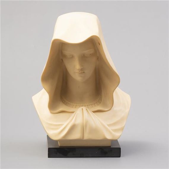 BUSTO DE VIRGEN by A. Giannelli, siglo XX