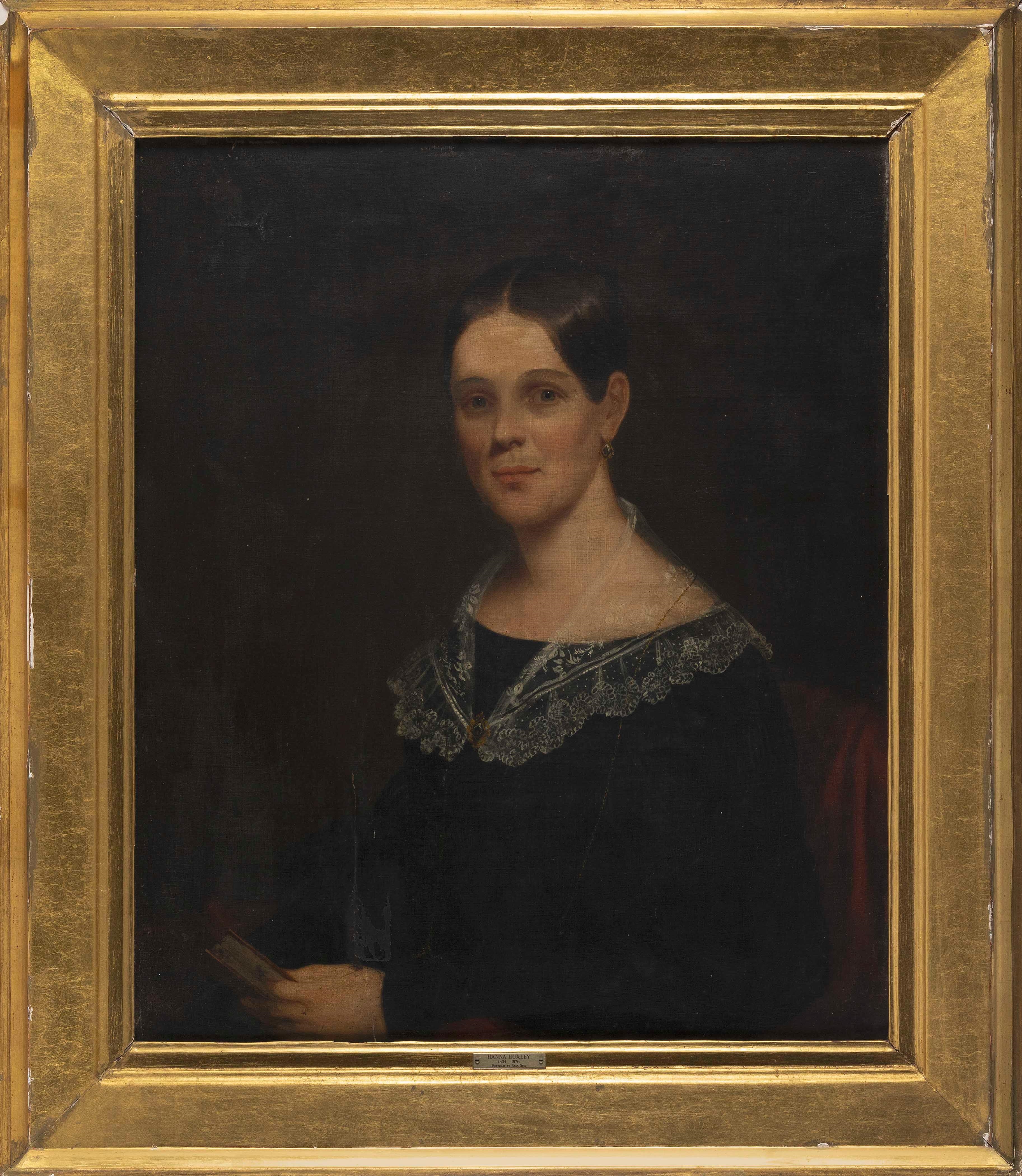 Artwork by Bass Otis, Portrait of Hanna Huxley., Made of Oil on canvas