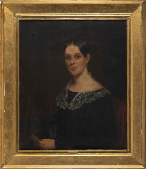Portrait of Hanna Huxley. by Bass Otis