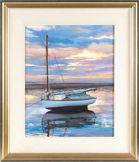 "Bayside Sunset". - Anne Boucher