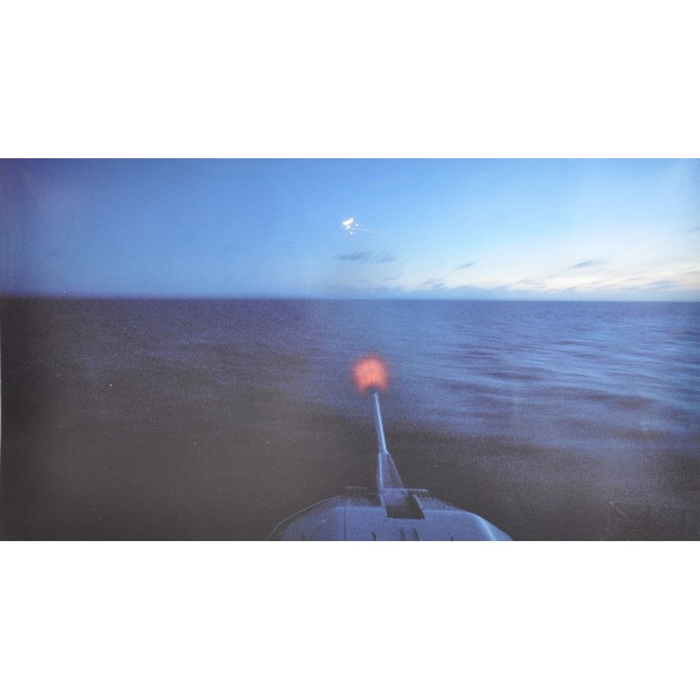 Jean-Marie Chourgnoz | Tir de missile en mer | MutualArt