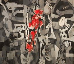 Dia al-Azzawi: Mission of Destruction - Meem Gallery