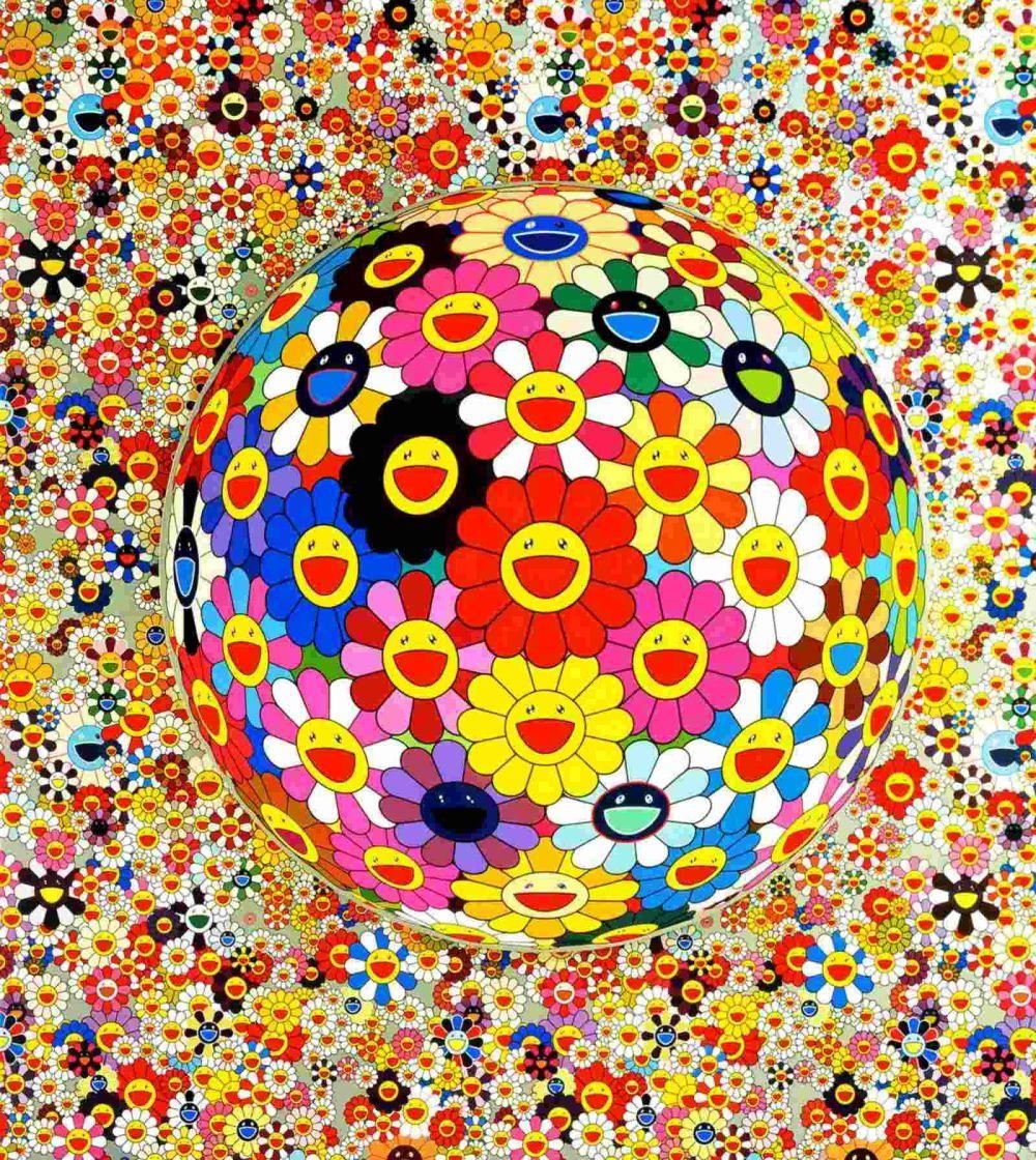 Takashi Murakami | Flower Ball 3D | MutualArt
