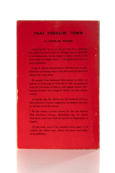 Artwork by Hugh Hefner, THAT TODDLIN' TOWN