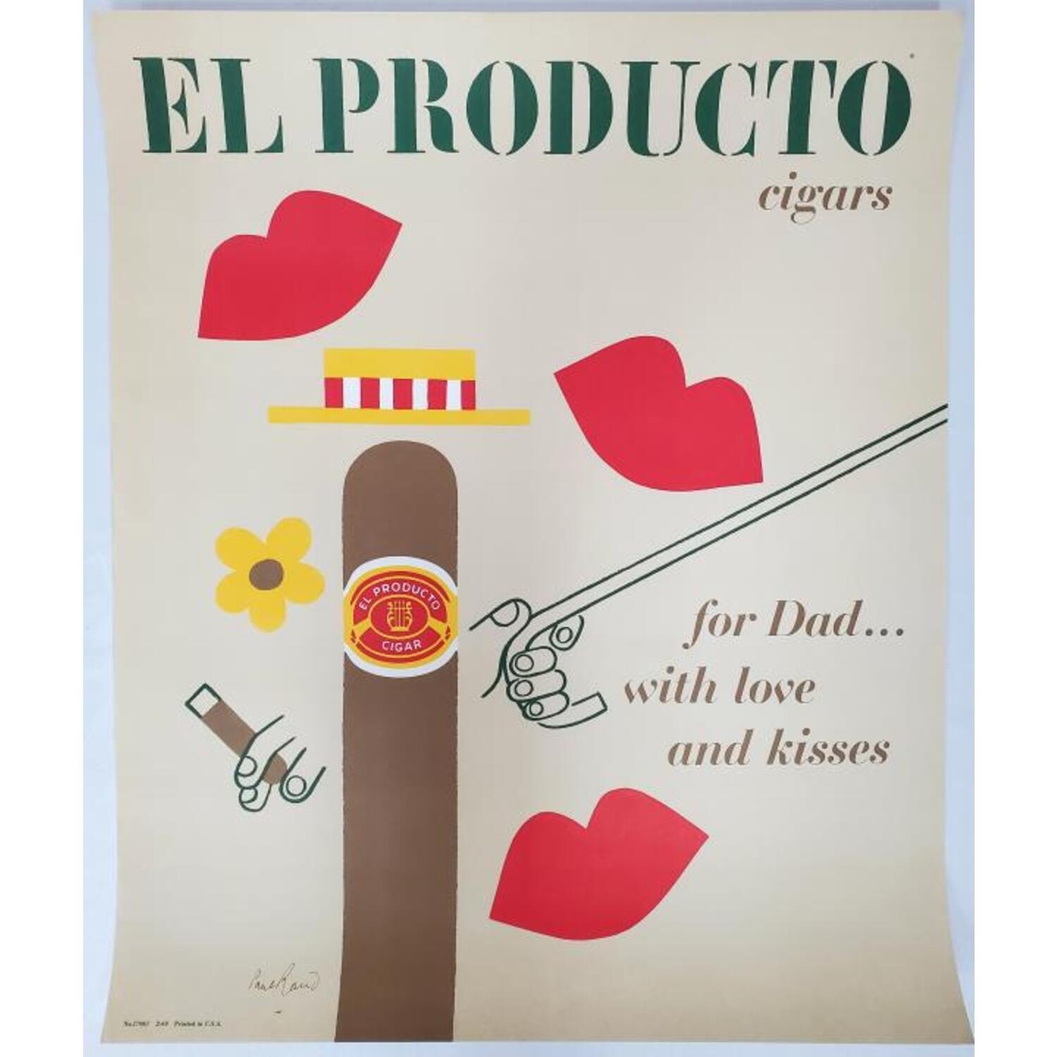 Paul Rand El Producto Cigars MutualArt