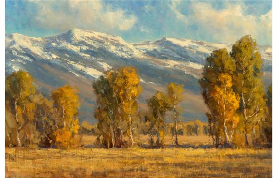 Greg Scheibel | September Cottonwoods | MutualArt