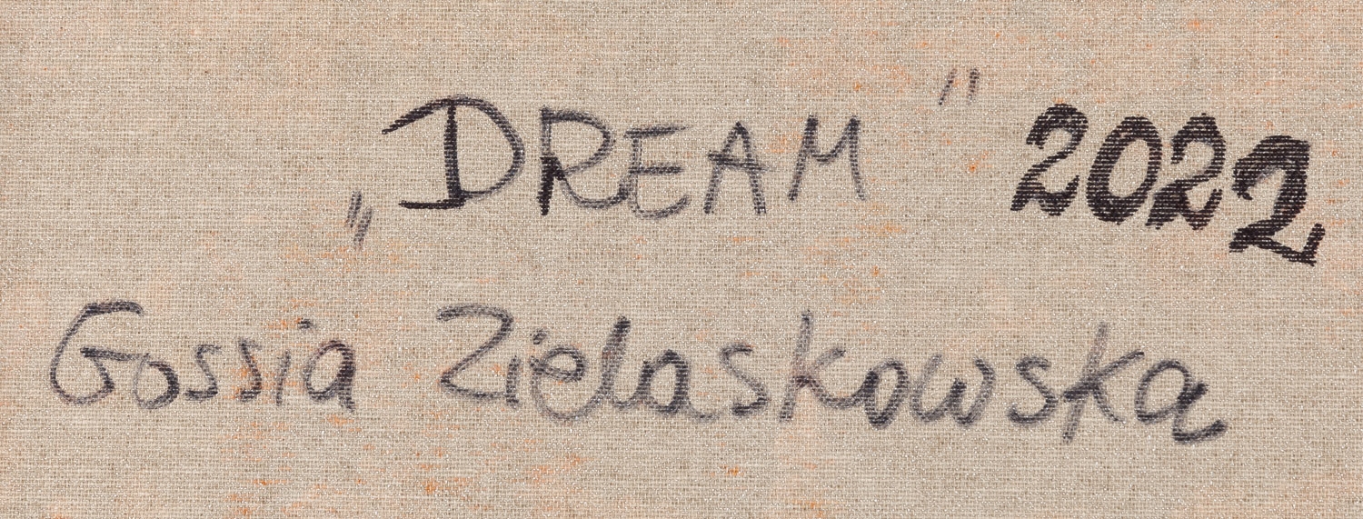 Artwork by Gossia Zielaskowska, Dream, Made of acrylic/canvas