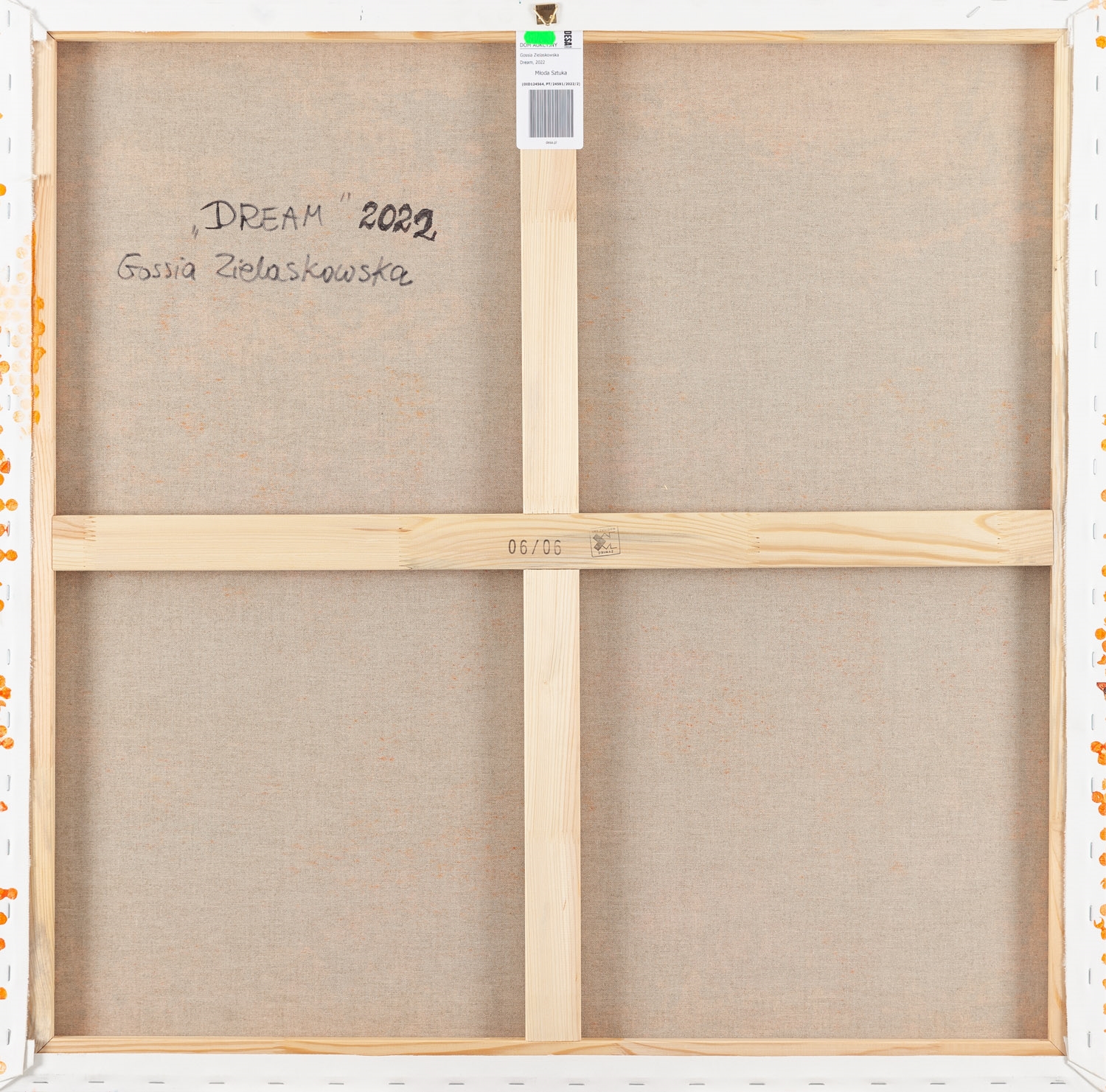 Artwork by Gossia Zielaskowska, Dream, Made of acrylic/canvas