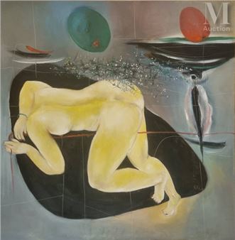 Femme folle dans le soleil - Nguyen Quan