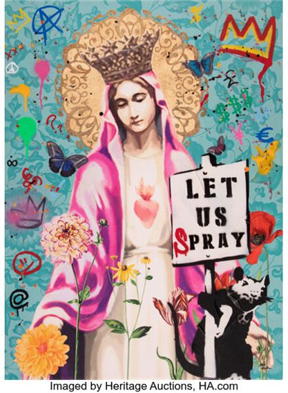 Let Us Spray by Banksy Hates Me, 2021