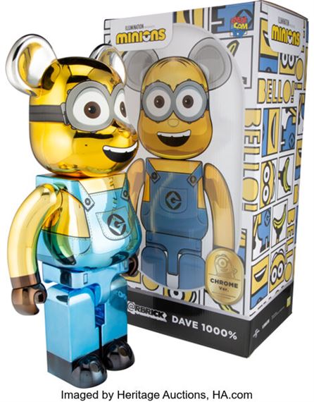 Be@rbrick | Dave (Chrome Version) 1000% (1000) | MutualArt