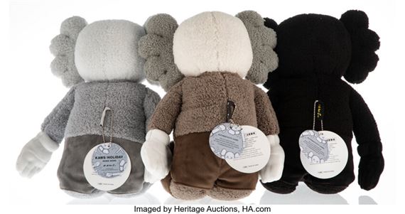 KAWS | Holiday: Hong Kong Plush (set of 3) (2019) | MutualArt