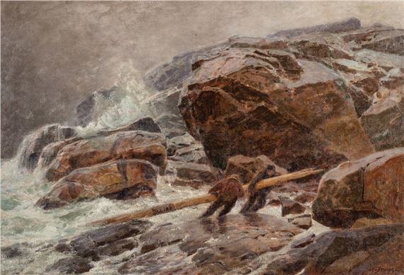 Masten berges by Otto Sinding