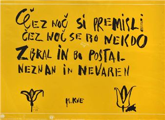 Images Of Poems 1: Exhibition Of Drawings, Paintings And Prints 1973–1984 - Bezigrad Gallery 1