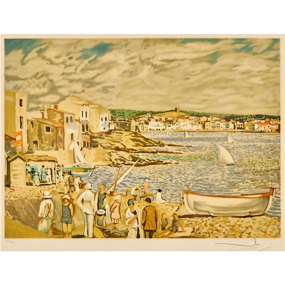 Salvador Dalí | Am Strand | MutualArt