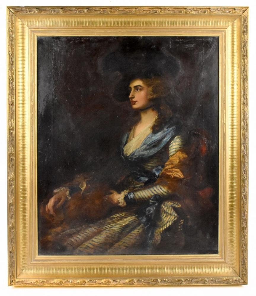 Alfred Ward portrait study of Mrs Sissons MutualArt