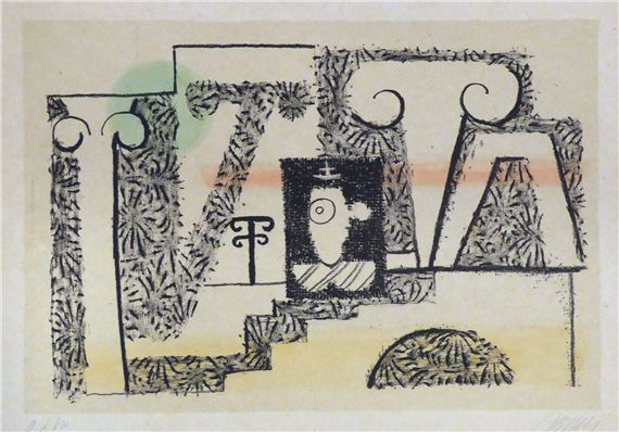 Palast des Herodes by Willi Baumeister, 1946