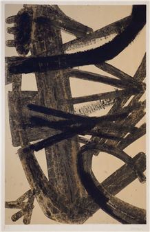 Peinture (Antagonismes) - Pierre Soulages