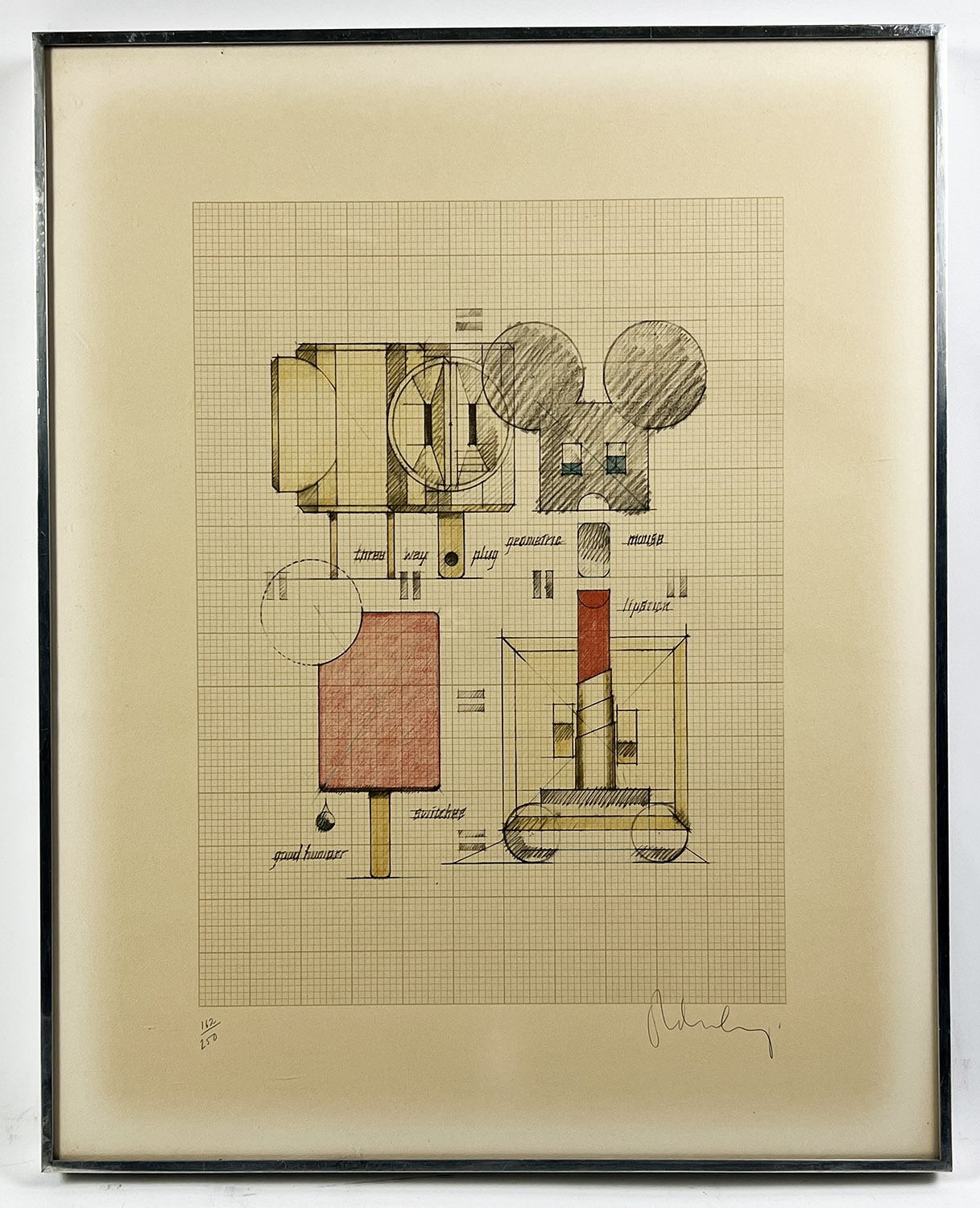 Claes Oldenburg | Systems of Iconography - Plug, Mouse (1970) | MutualArt