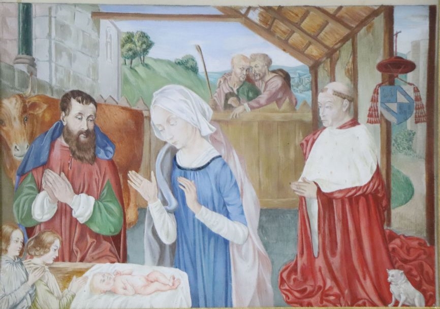 Jean Hey | D'après la Nativité du Cardinal Jean Rolin, musée d'Autun ...