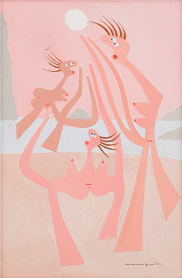 Nudes on the Beach by Pancho Guedes